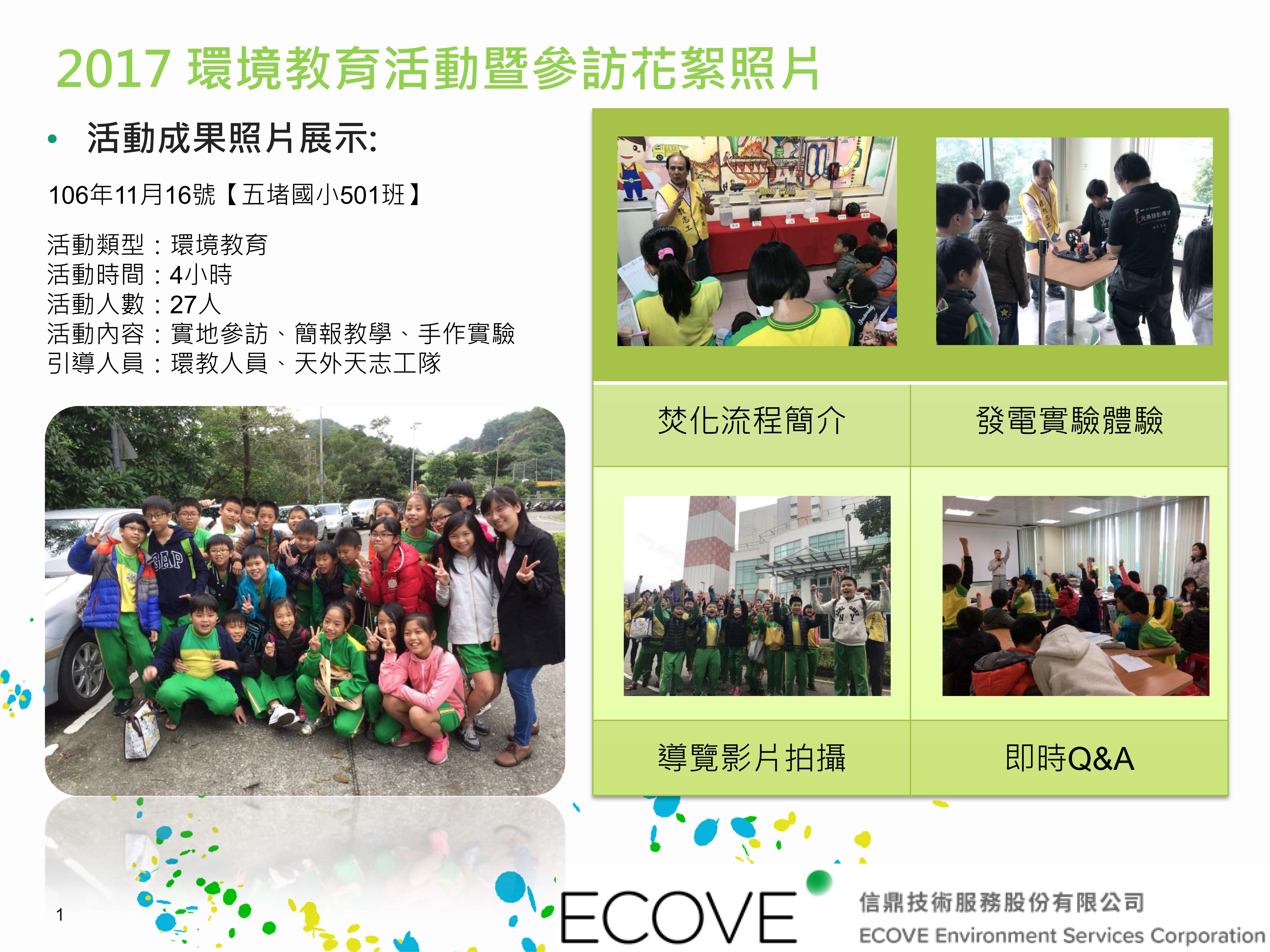20171116五堵國小501班27人